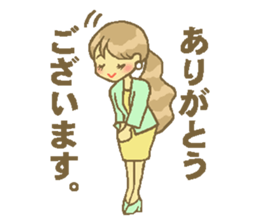 Everyday life of OL sticker #4475120