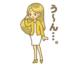 Everyday life of OL sticker #4475137