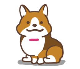 Corgi Run sticker #4475152