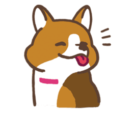 Corgi Run sticker #4475156