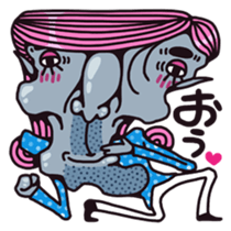 Strange people 40 [D group] sticker #4475248