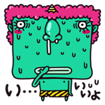 Strange people 40 [D group] sticker #4475259