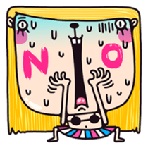 Strange people 40 [D group] sticker #4475267