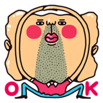 Strange people 40 [D group] sticker #4475271