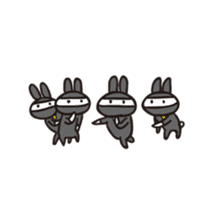 Full rabbit 3rd sticker #4475701