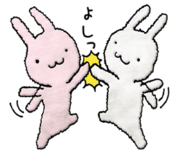 Fluffy rabbit's sticker #4475930