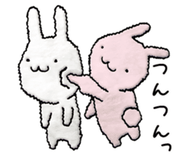 Fluffy rabbit's sticker #4475936