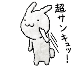 Fluffy rabbit's sticker #4475940