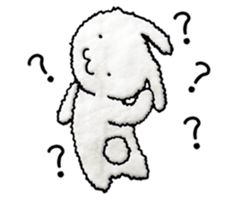 Fluffy rabbit's sticker #4475941