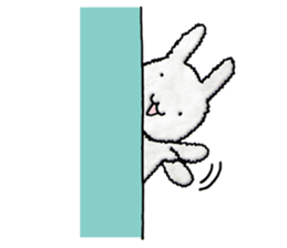 Fluffy rabbit's sticker #4475951