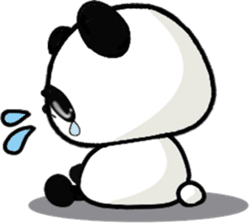 "SUNGLASSES PANDA" sticker #4476116