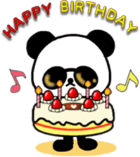 "SUNGLASSES PANDA" sticker #4476117