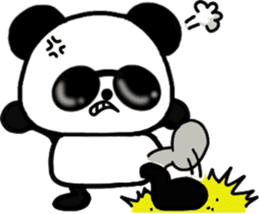 "SUNGLASSES PANDA" sticker #4476120