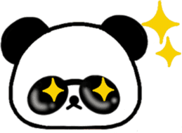 "SUNGLASSES PANDA" sticker #4476130