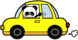 "SUNGLASSES PANDA" sticker #4476133