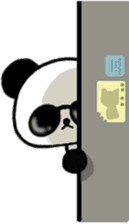 "SUNGLASSES PANDA" sticker #4476135