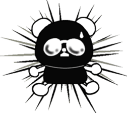 "SUNGLASSES PANDA" sticker #4476147