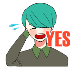 daily life of Yamada sticker #4476201