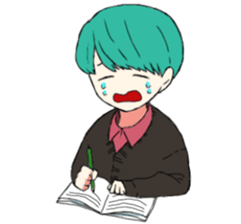 daily life of Yamada sticker #4476207