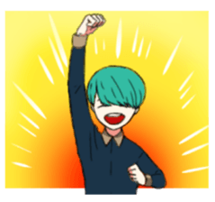 daily life of Yamada sticker #4476211