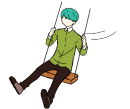 daily life of Yamada sticker #4476216