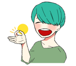 daily life of Yamada sticker #4476222