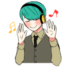 daily life of Yamada sticker #4476228