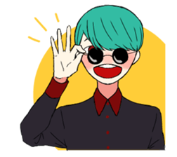 daily life of Yamada sticker #4476229