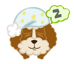 Poodle Maru sticker #4476438