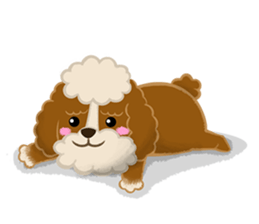 Poodle Maru sticker #4476455