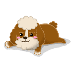 Poodle Maru sticker #4476455