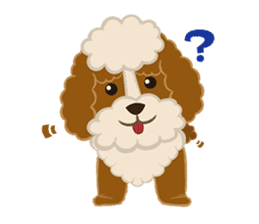 Poodle Maru sticker #4476459