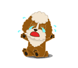 Poodle Maru sticker #4476465