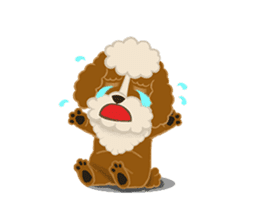 Poodle Maru sticker #4476465