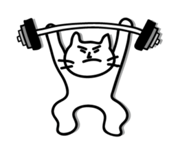 white cat sticker by keimaru sticker #4476666