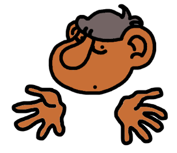 SARU+hand:G sticker #4476752