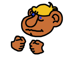 SARU+hand:G sticker #4476753