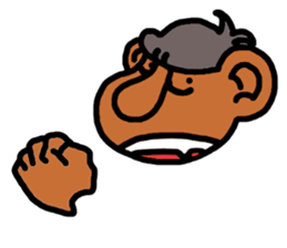 SARU+hand:G sticker #4476755