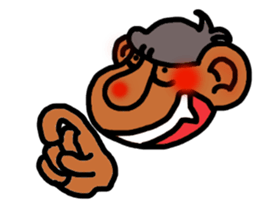 SARU+hand:G sticker #4476756