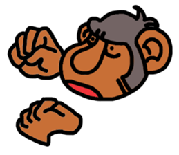 SARU+hand:G sticker #4476761