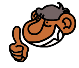 SARU+hand:G sticker #4476764