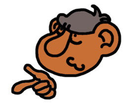 SARU+hand:G sticker #4476768