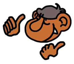 SARU+hand:G sticker #4476771