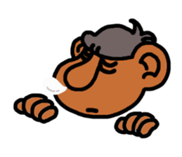 SARU+hand:G sticker #4476779