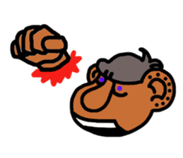 SARU+hand:G sticker #4476780