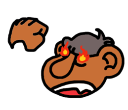 SARU+hand:G sticker #4476788