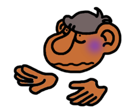 SARU+hand:G sticker #4476791