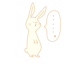 colorful rabbit stickers sticker #4477484