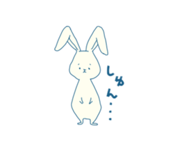 colorful rabbit stickers sticker #4477490