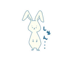 colorful rabbit stickers sticker #4477490